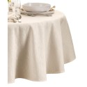 Solid Texture Water and Stain Resistant Tablecloth, 70