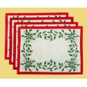 Holiday Placemats Set