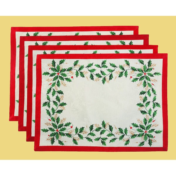 Holiday Placemats Set