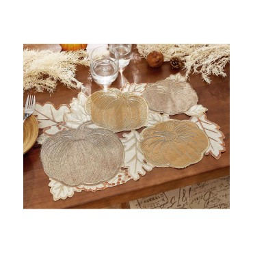 Metallic Pumpkin Cut...