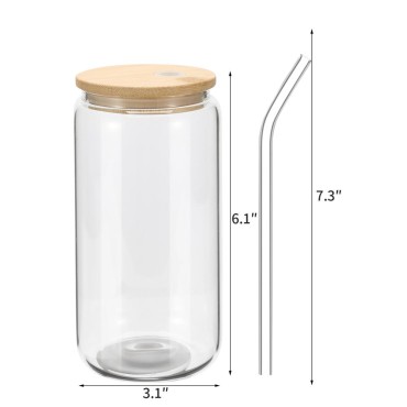 24 Pack Beer Glass Cups Shaped Drinking Glasses Cups 16oz 24 Pack Beer Glass C...