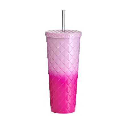 Pink Plastic Tumbler...