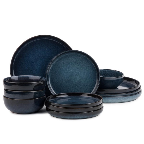 12-Piece Stoneware Dinnerware Set