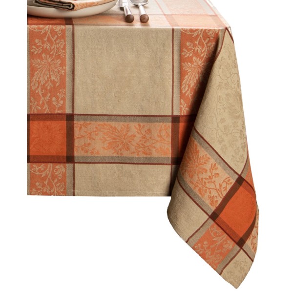 Autumnal Harvest Jacquard Tablecloth, 60