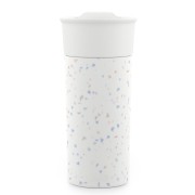 Ceramic Tumbler White Speckled Ceramic Tumbler Whit...