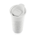 Ceramic Tumbler White Speckled