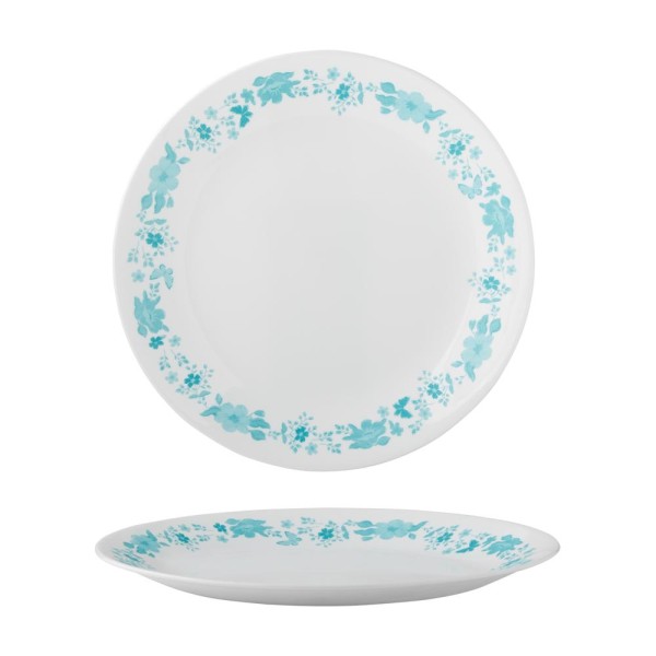 12-Piece Dinnerware Set, Teal