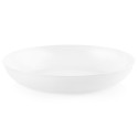 White Round Dinner Bowl, 30-oz