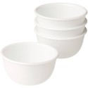Classic Winter Frost White 12-oz Bowls, Set of 4