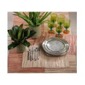 Shimmering Woven Nubby Texture Water Hyacinth Table Runner
