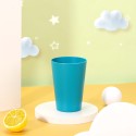 Blue 15-Ounce Plastic Cup, Single Piece Tumbler