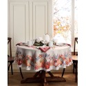 Pumpkin Engineered Tablecloth, 70