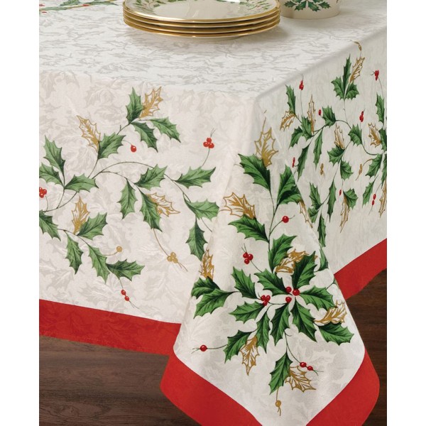 Table Linens, Holiday Set of 4 Square Napkins 20