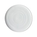 White Round Stoneware 16-Piece Dinnerware Set