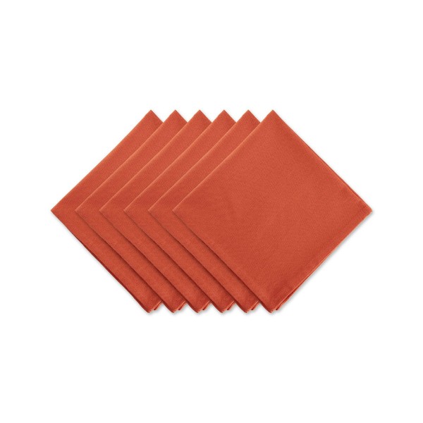 Design Import Spice Solid Napkin, Set of 6