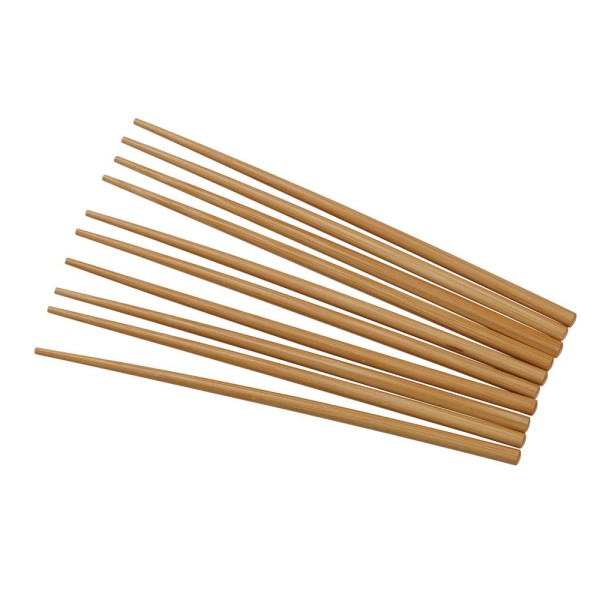 Reusable Burnished Bamboo Chopsticks (5-Pair Set)