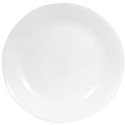 White Round Dinner Plate, 10.25