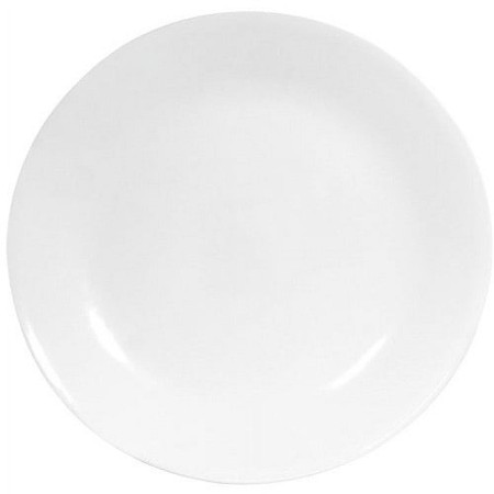 White Round Dinner P...