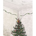 Christmas Tree Ivory/Green 60x102 Tablecloth