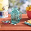 32-Fluid-Ounce Mason Jar Tumbler, Teal