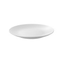 Glazed White Round Stoneware Salad Plate, 7.5