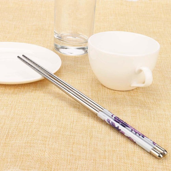 Stainless Steel Chopsticks Titanium Plated