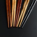 Reusable Chopsticks Natural Wooden Classic Style 5 Pairs