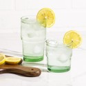 Recycled Green Glassware, Glass, 4 Pack, 10 oz