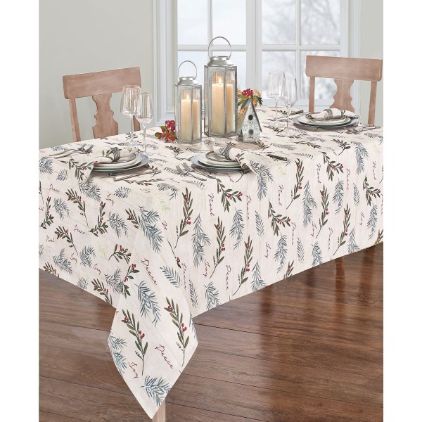 Holiday Tree Trimmings Tablecloth - 60